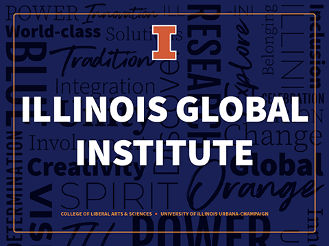 Illinois Global Institute sign 